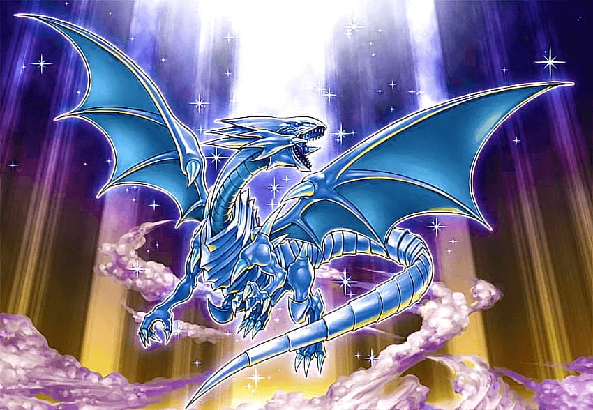 Dragão Branco de Olhos Azuis
