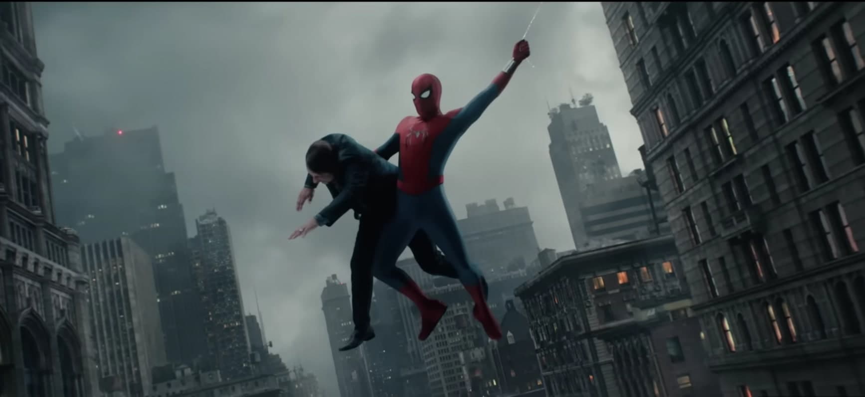 Capa Post trailer do Homem Aranha Brand new day